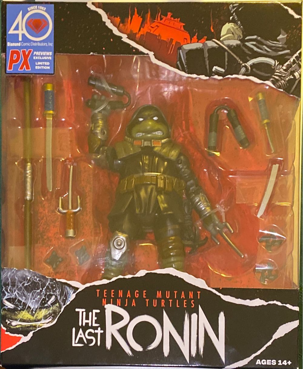 TMNT The Last Ronin - Playmates - The Last Ronin (TMNT) action figure collectible [Barcode 043377811985] - Main Image 2