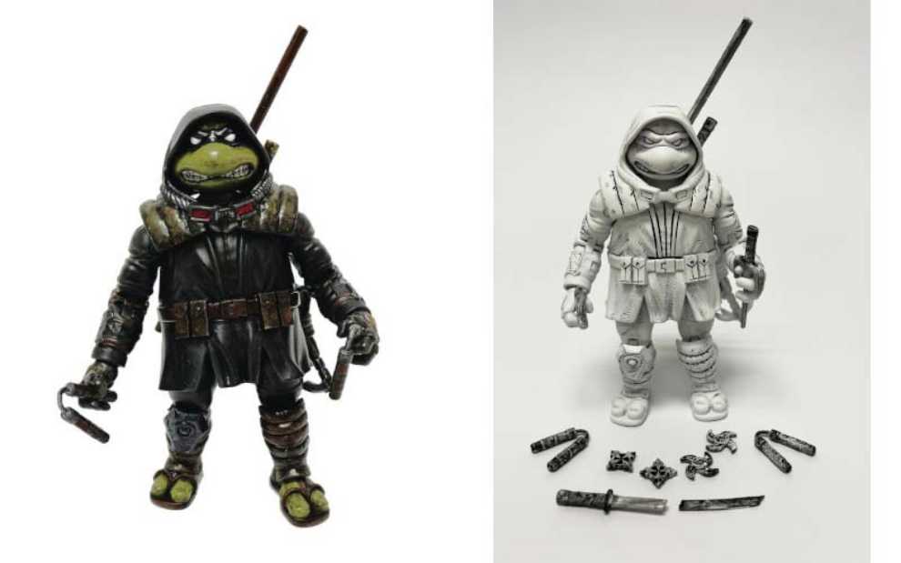 TMNT The Last Ronin - Playmates - The Last Ronin (TMNT) action figure collectible [Barcode 043377811985] - Main Image 3