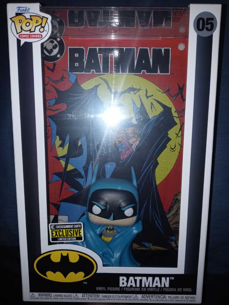 Funko Pop Comic Cover DC’s Batman #05 - Funko (Comic Covers) (Comic Book Covers (Batman)) action figure collectible [Barcode 889698627054] - Main Image 1