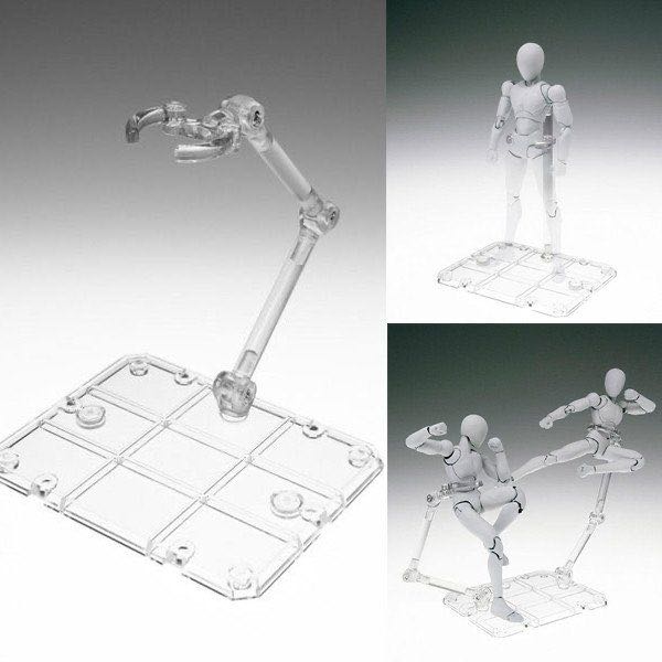 Tamashii Nations Bandai Stage Act. 4 For Humanoid Stand Support Clear Multicolor - Tamashii Nations - Bandai action figure collectible [Barcode 4573102567871] - Main Image 4