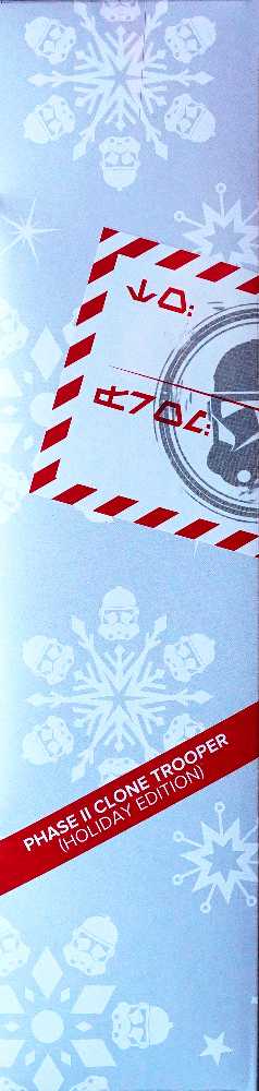 Clone Trooper Phase II & Porg - Hasbro (Star Wars: Holiday Edition) action figure collectible [Barcode 5010994172619] - Main Image 3