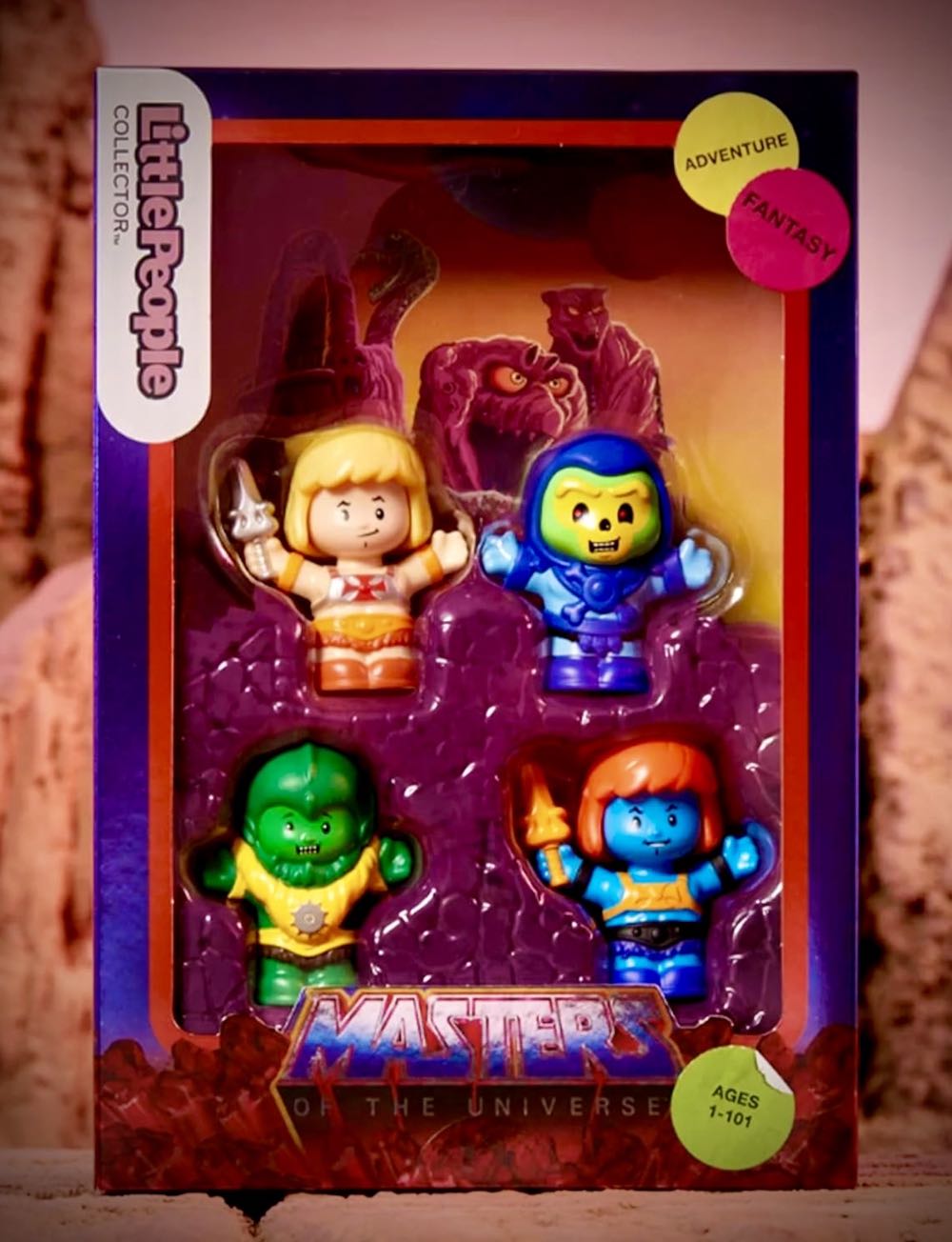 Little People Collector: Masters Of The Universe - Skeletor’s Stronghold Gift Set - Fischer-Price (Masters Of The Universe) action figure collectible [Barcode 194735153459] - Main Image 2