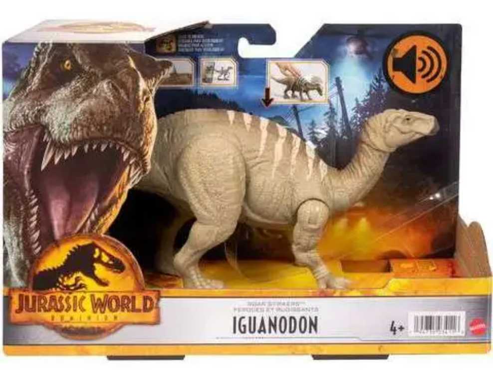 Iguanadon - Mattel (JW Dominion) action figure collectible [Barcode 194735034116] - Main Image 2
