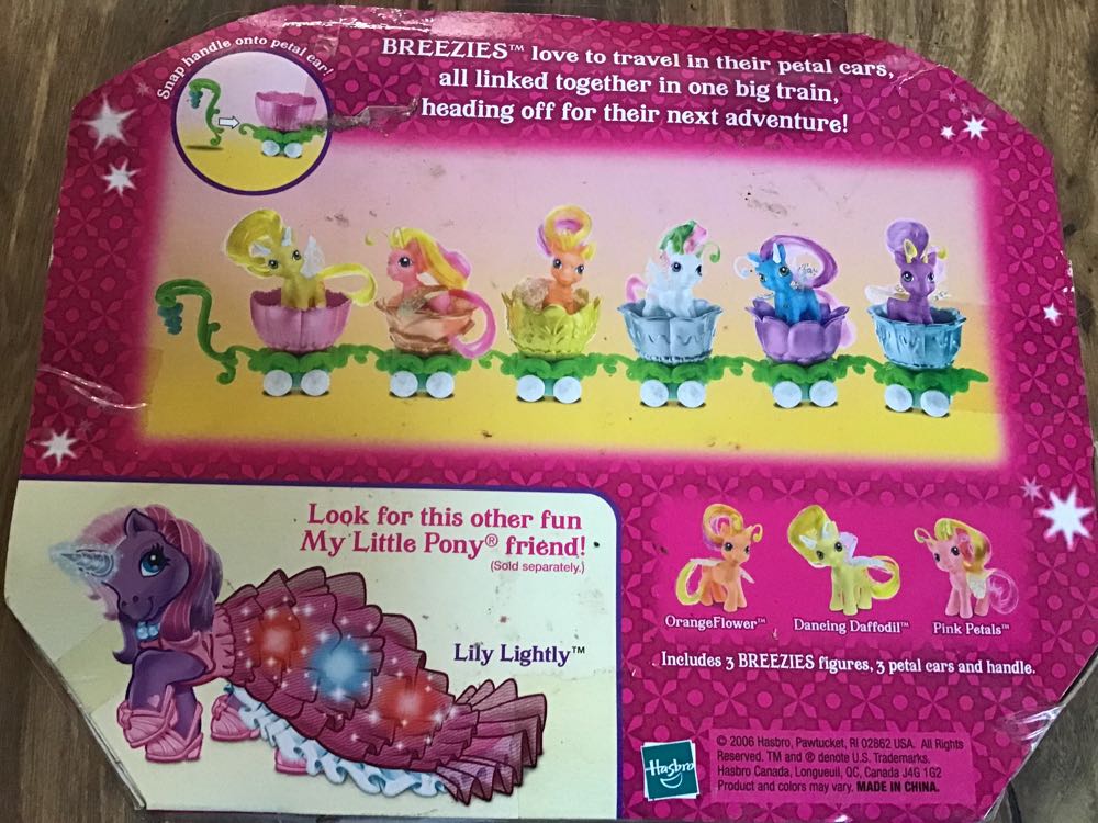 Breezies Parade, Orange Flower Dancing Daffodil, Pink Petals  (MIB G3) action figure collectible [Barcode 653569191681] - Main Image 3