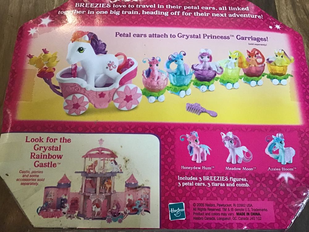 Breezies Parade, Honey Dew, Meadow Moon, Azalea Bloom  (MIB G3) action figure collectible [Barcode 653569142508] - Main Image 2