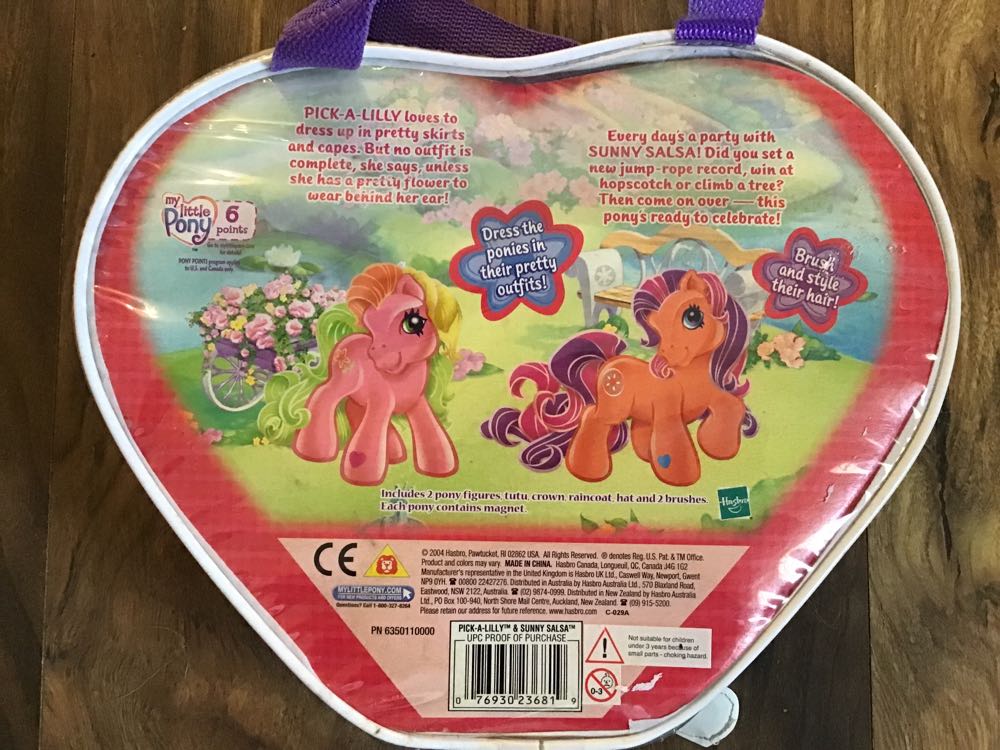 Pic-A-Lily & Sunny Salsa  (MIB G3) action figure collectible [Barcode 076930236819] - Main Image 2