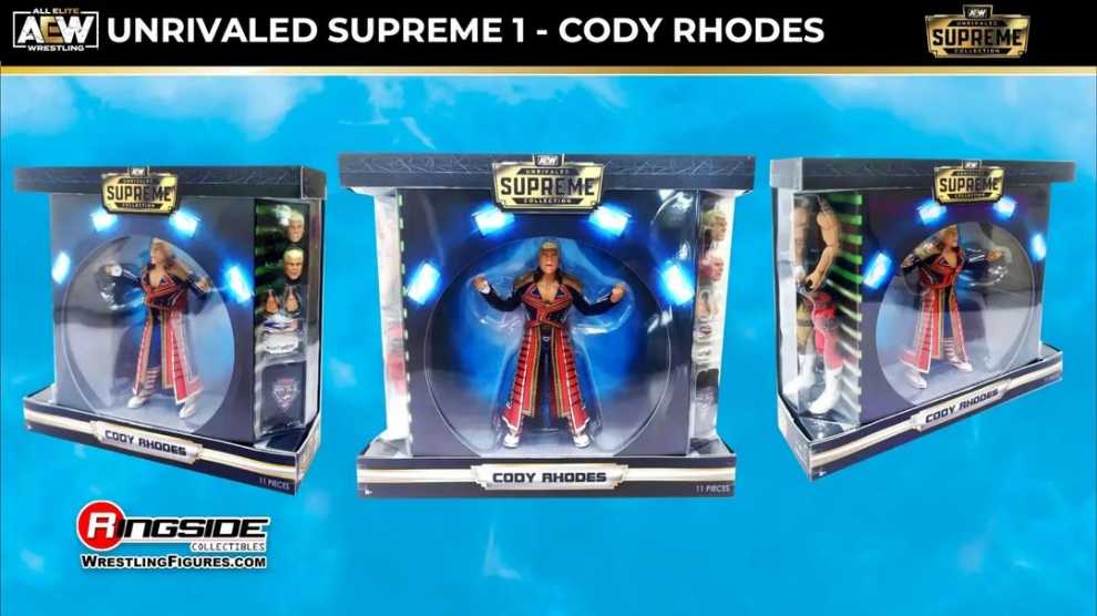 Cody Rhodes - Jazwares (AEW) action figure collectible [Barcode 191726450030] - Main Image 3