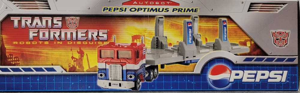 Optimus Prime Pepsi 2nd Boxed - Hasbro (Classics) action figure collectible - Main Image 2