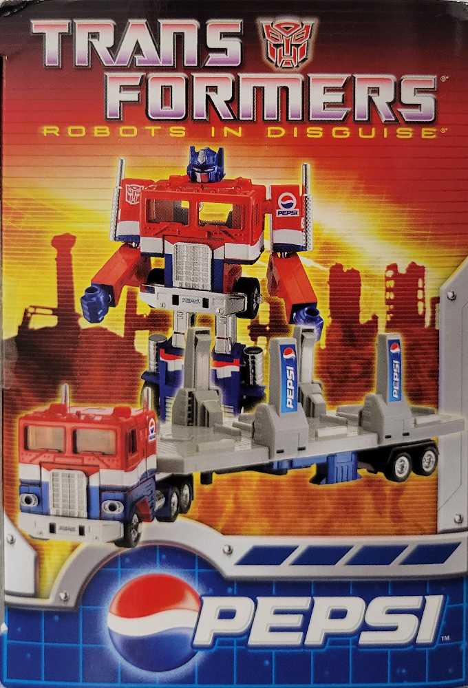 Optimus Prime Pepsi 2nd Boxed - Hasbro (Classics) action figure collectible - Main Image 4