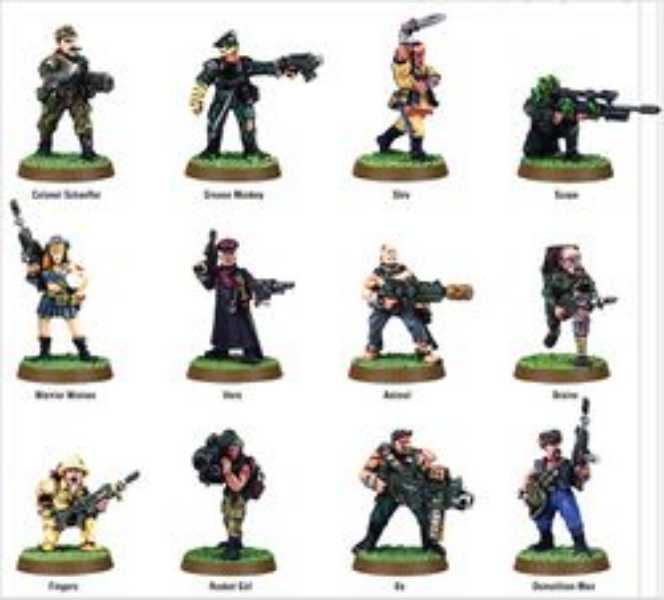 Astra Militarum: Colonel Schaffers Last Chancers - Games Workshop (Astra Militarum) action figure collectible - Main Image 2