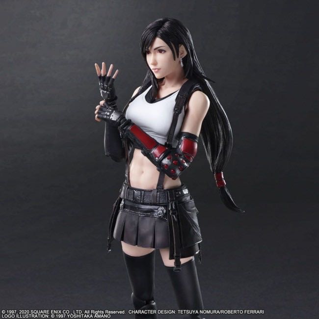 Play Arts Kai FF7 Remake Tifa Lockhart  (FF7 Remake) action figure collectible - Main Image 3