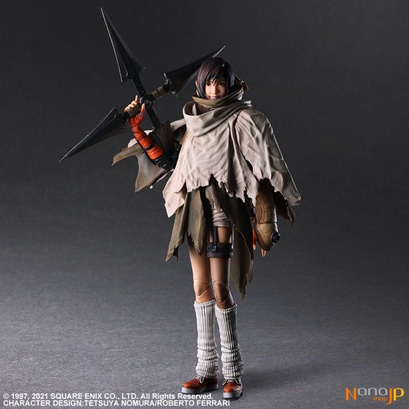 Play Arts Kai FF7 Remake Intergrade Yuffie Kisaragi  (FF7 Remake) action figure collectible - Main Image 2