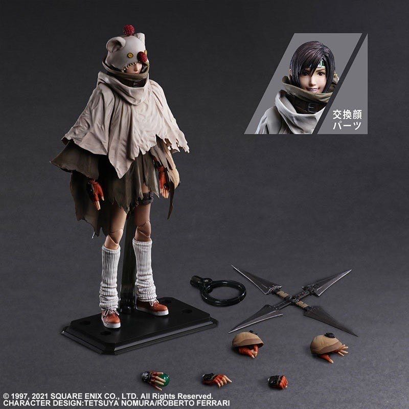 Play Arts Kai FF7 Remake Intergrade Yuffie Kisaragi  (FF7 Remake) action figure collectible - Main Image 4