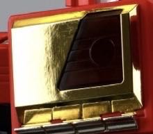 Recorder (Blaster w/ Rewind) & Gold Chrome Chest - Fans Toys (The Transformers) action figure collectible - Main Image 2