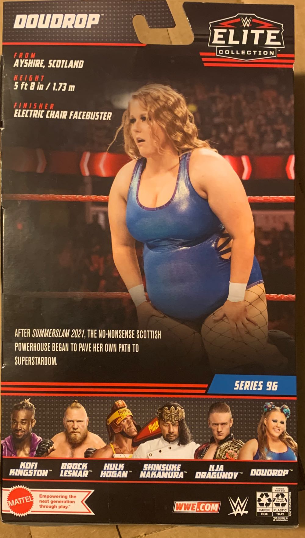 Doudrop Elite 96 ( Chase ) - Mattel (Wwe Elite) action figure collectible [Barcode 194735021741] - Main Image 2
