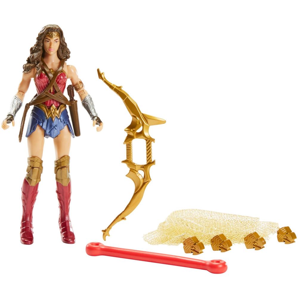 Wonder Woman - Justice League Movie Power Slingers - Mattel action figure collectible [Barcode 887961604719] - Main Image 2