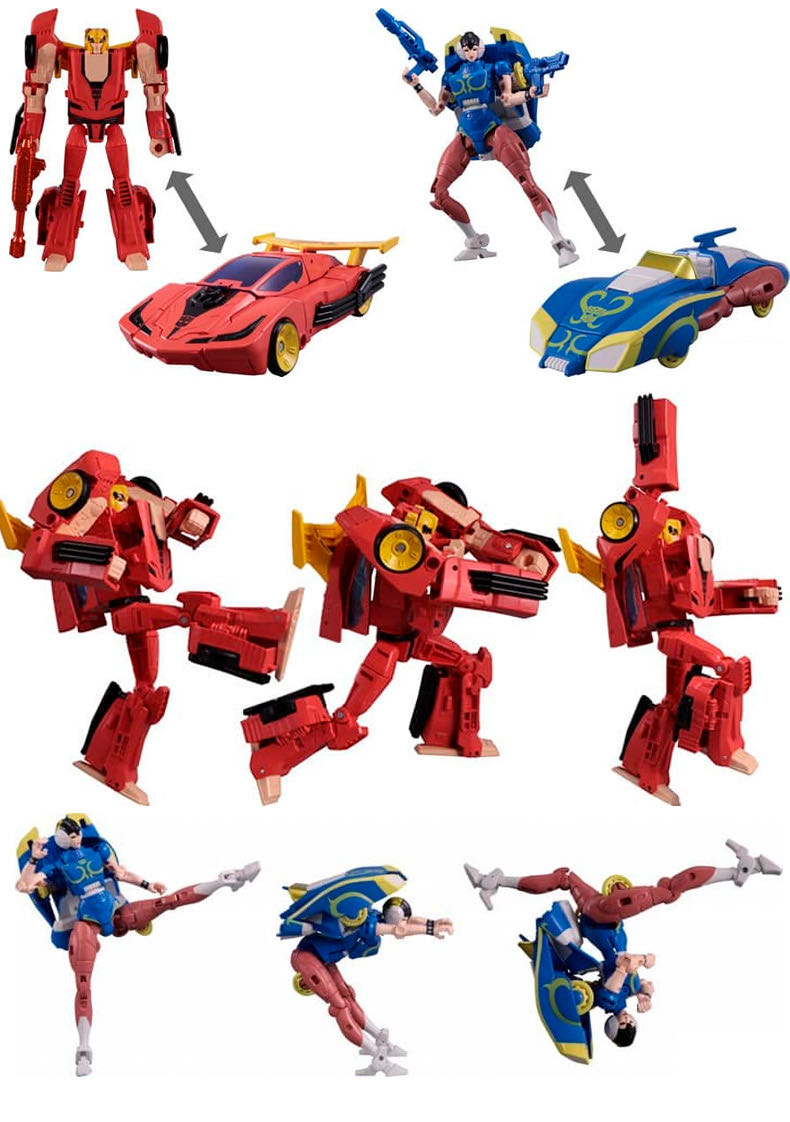 Autobot Hot Rod [Ken] vs Arcee [Chun-Li] - Hasbro / Takara Tomy (Street Fighter 2) action figure collectible [Barcode 195166203270] - Main Image 3