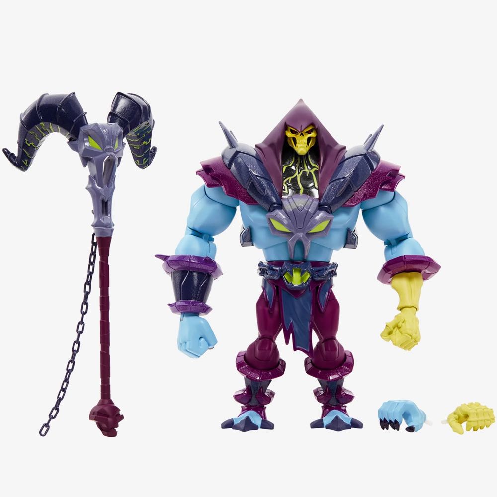 Skeletor (Netflix) - Mattel (Masterverse) (Masters Of The Universe) action figure collectible [Barcode 194735030286] - Main Image 3