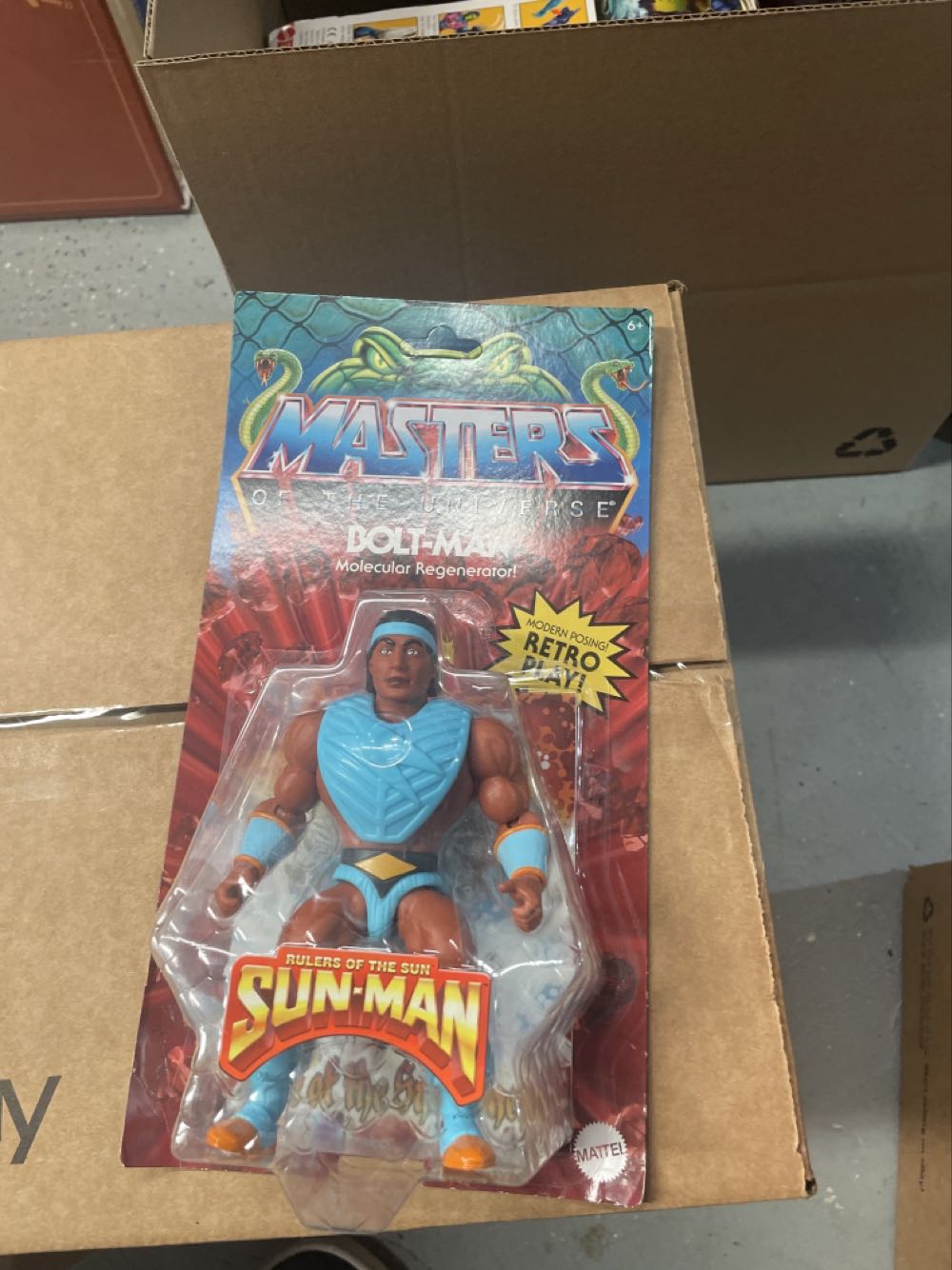 Bolt-Man - Mattel (Masters of the Universe Origins) (Masters of the Universe: Origins) action figure collectible [Barcode 194735104192] - Main Image 2