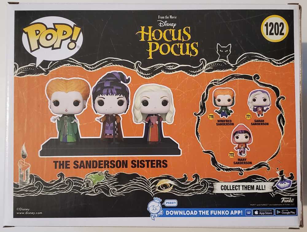 The Sanderson Sisters - Funko (Disney) action figure collectible [Barcode 889698631785] - Main Image 4