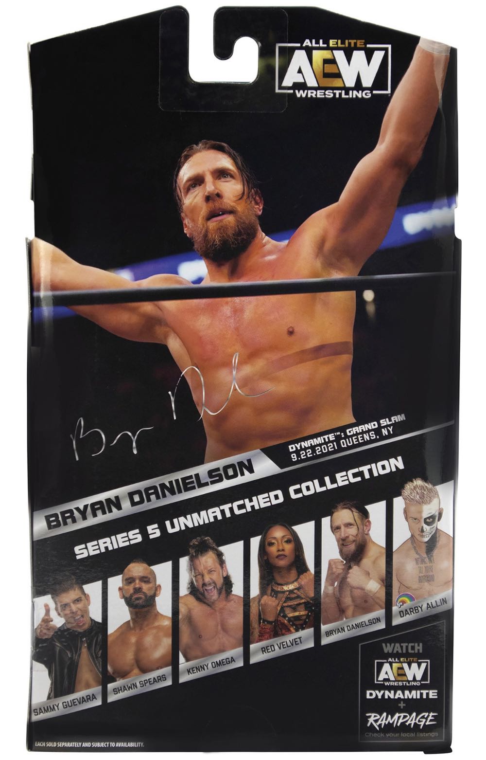 Bryan Danielson - Jazwares (Unmatched Series 5) action figure collectible [Barcode 191726431381] - Main Image 2