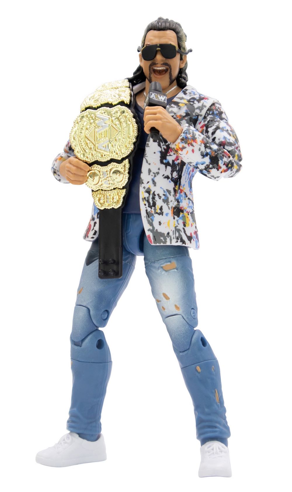 Kenny Omega Unmatched Series 5 #36 - Jazwares (AEW Unmatched) action figure collectible [Barcode 191726431374] - Main Image 3