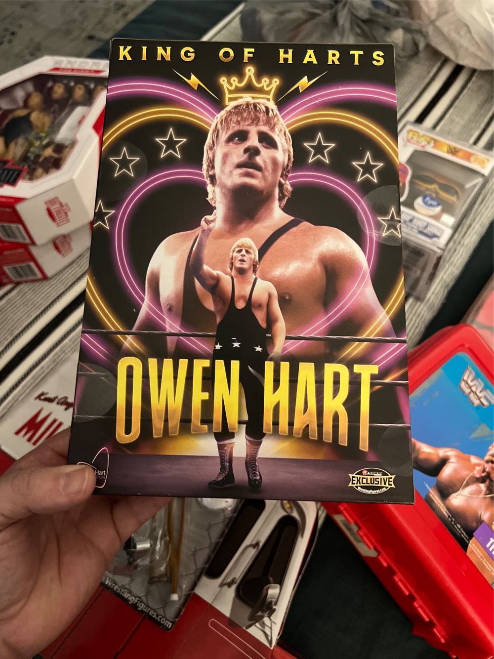 Owen Hart - Jazwares (AEW Unmatched Collection) action figure collectible [Barcode 191726442042] - Main Image 2