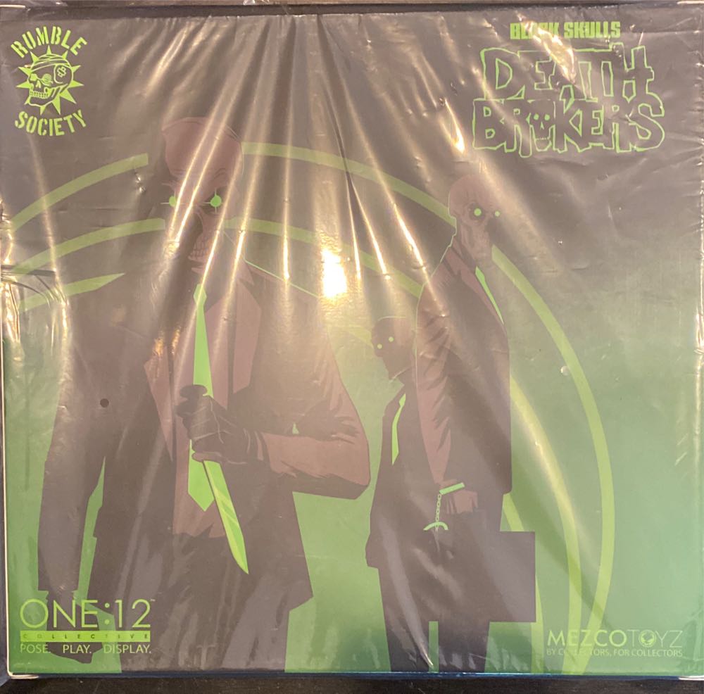 Black Skulls Death Brokers - Mezco Toyz (Rumble Society) action figure collectible [Barcode 696198710106] - Main Image 2