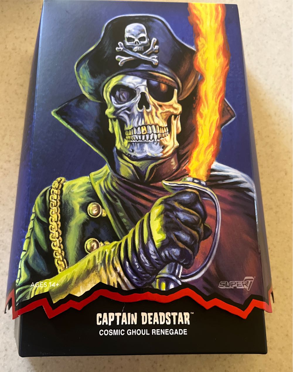 Super7 The Worst Ultimates! Captain Deadstar - Super 7 (The Worst) action figure collectible [Barcode 840049814936] - Main Image 3
