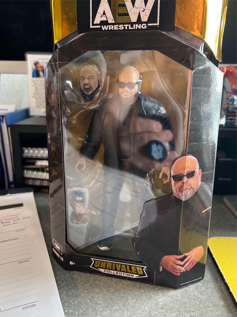 AEW - Taz - Unrivaled Collection - Series 10 - Jazwares (AEW Unrivaled Collection Series 10) action figure collectible [Barcode 191726430971] - Main Image 1