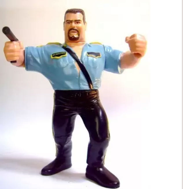 Hasbro Series #3 - WWF Hasbro (Big Boss Man) action figure collectible - Main Image 3