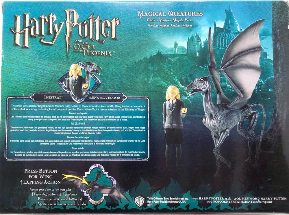 (D) Thestral & Luna Lovegood - Pop Co (H.P. Order Of The Phoenix) (Harry Potter) action figure collectible - Main Image 2