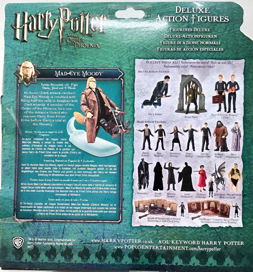 (D) Mad-Eye Moody - Pop Co (H.P. Order Of The Phoenix) (Harry Potter) action figure collectible - Main Image 2