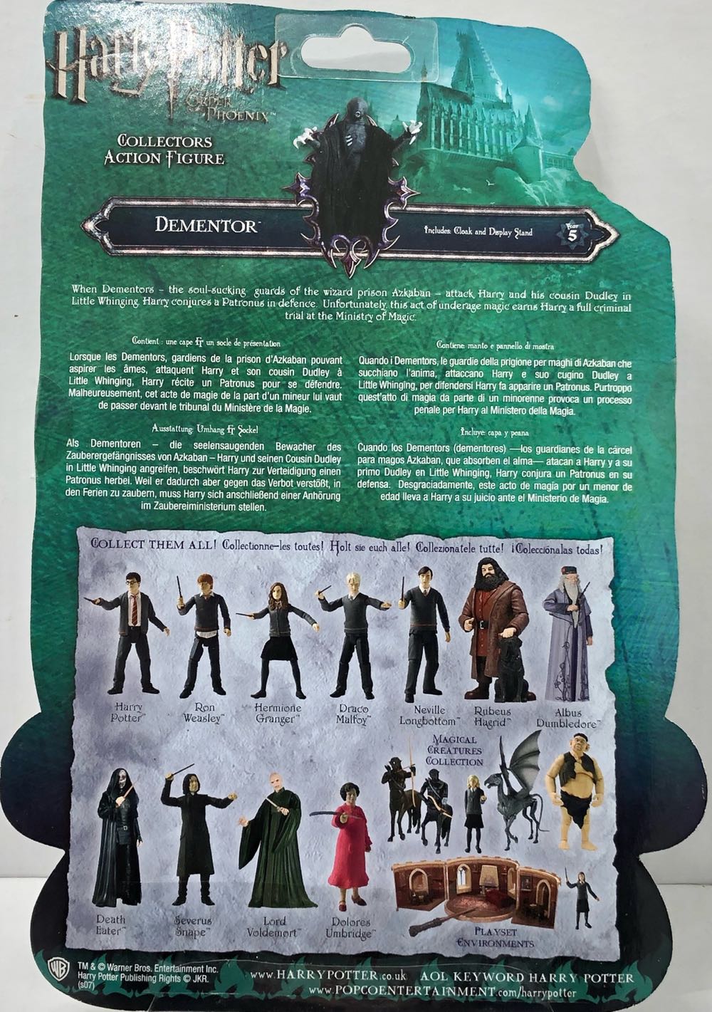 Dementor  - Pop Co (H.P. Order Of The Phoenix) (Harry Potter) action figure collectible - Main Image 2
