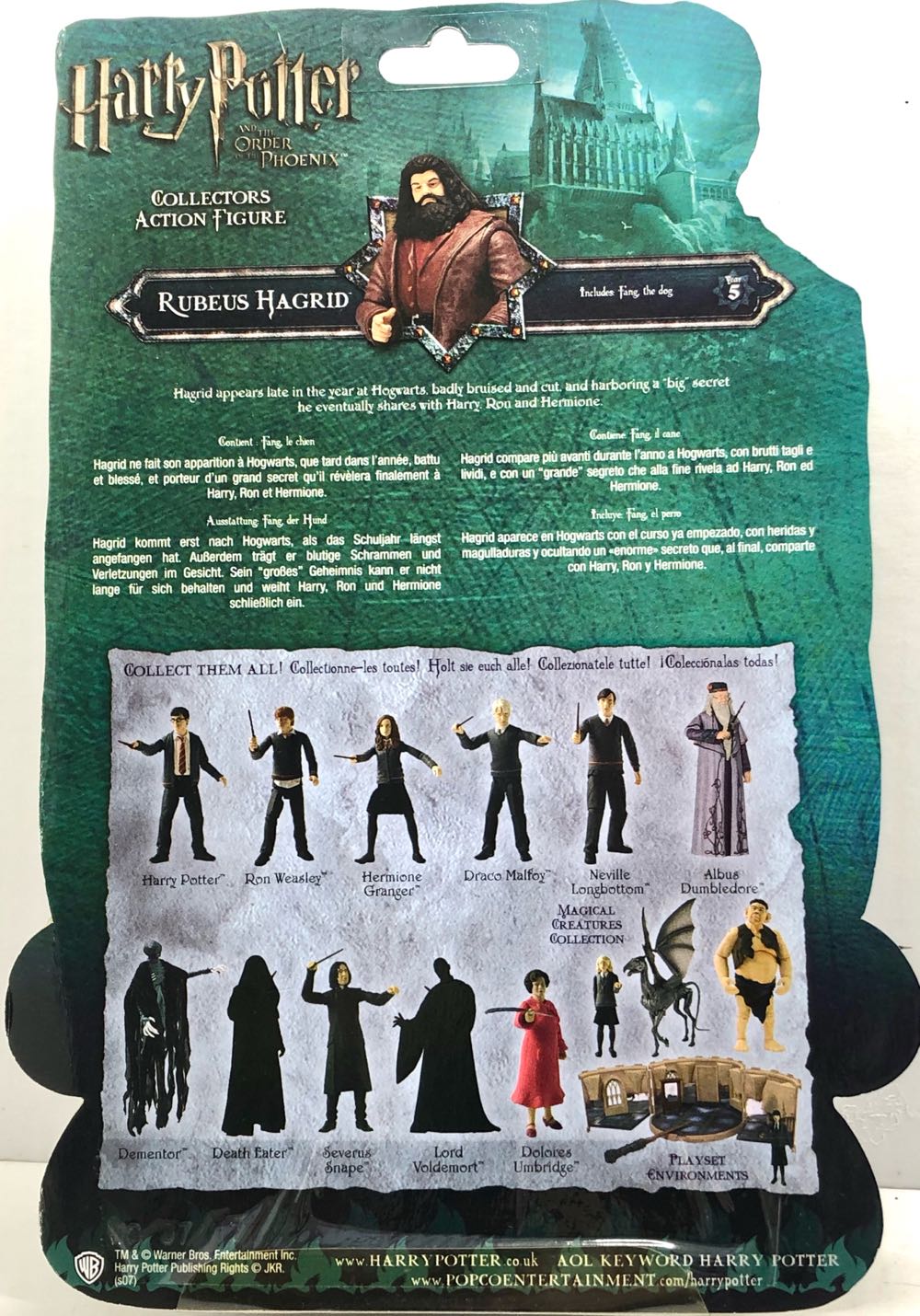 Rubeus Hagrid  - Pop Co (H.P. Order Of The Phoenix) (Harry Potter) action figure collectible - Main Image 2