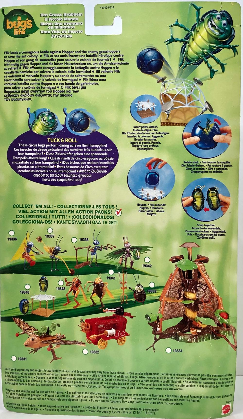 Tuck & Roll - Mattel (A Bugs Life) (A Bugs Life) action figure collectible - Main Image 2