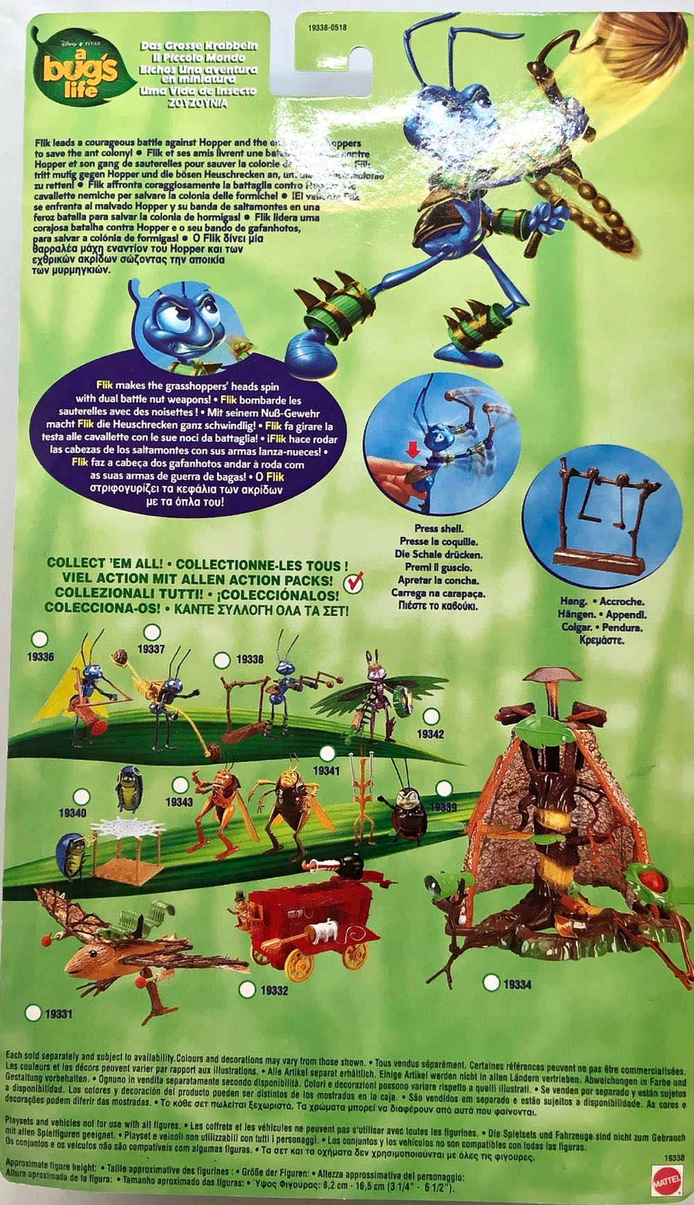 Flik (Warrior) - Mattel (A Bugs Life) (A Bugs Life) action figure collectible - Main Image 2