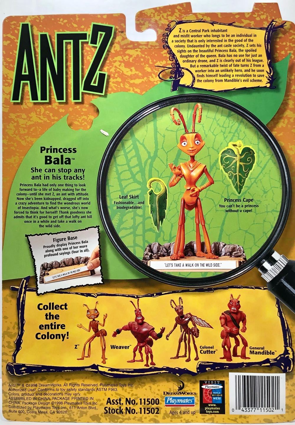 Princess Bala - Playmates (Antz) (Antz) action figure collectible - Main Image 2