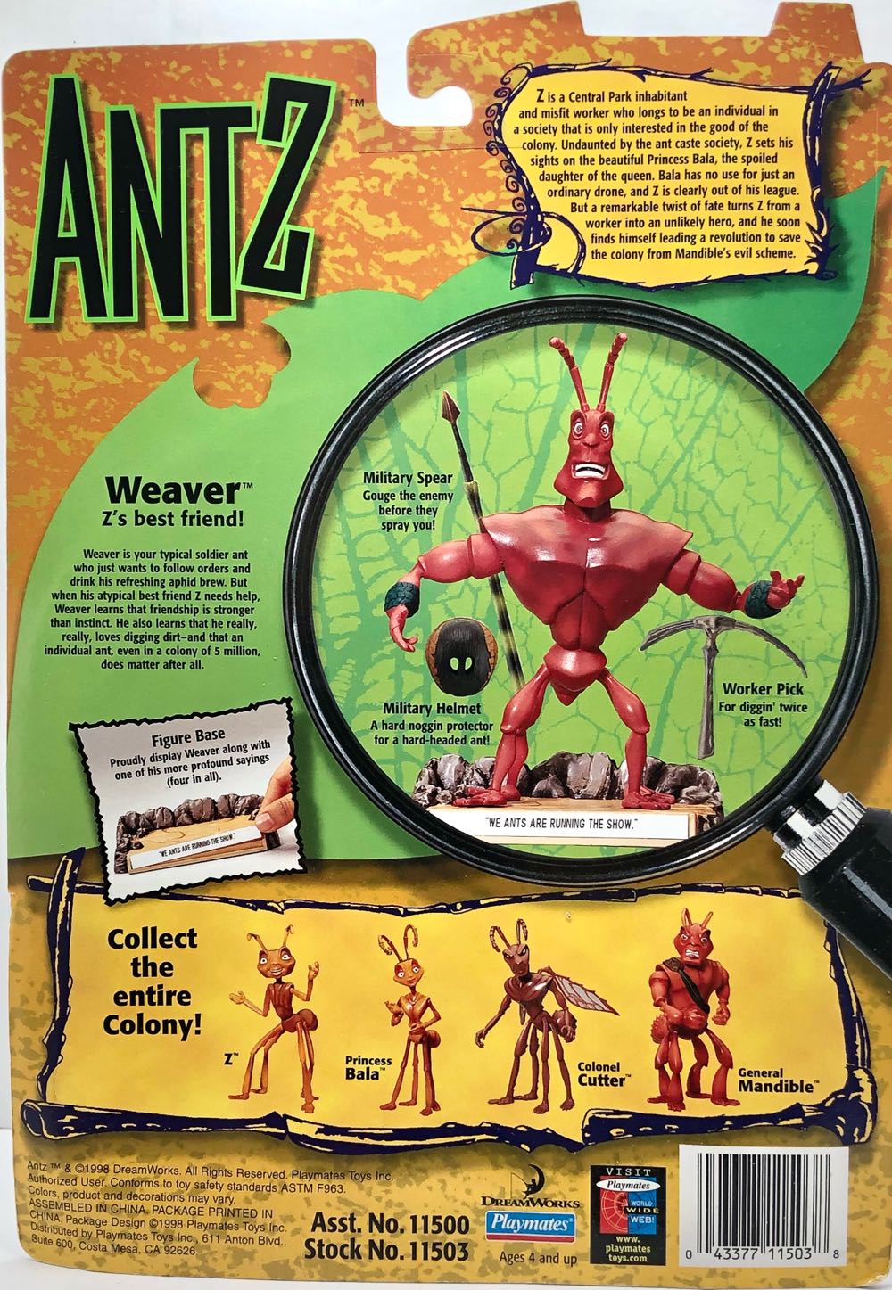 Weaver - Playmates (Antz) (Antz) action figure collectible - Main Image 2