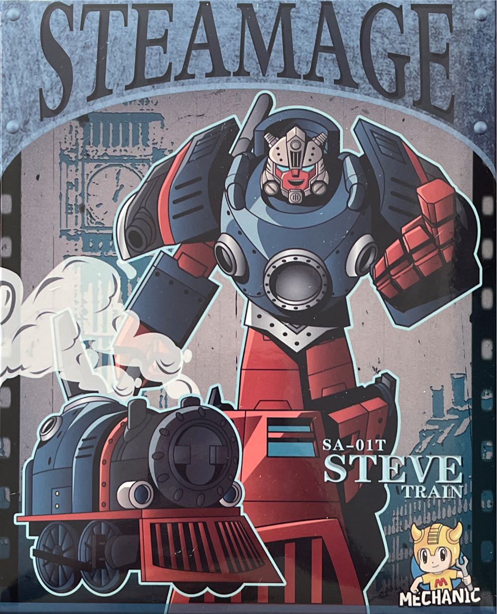 Spawn: Cyber Units Guardian Unit 001 Blue Action Figure Original & Unopened