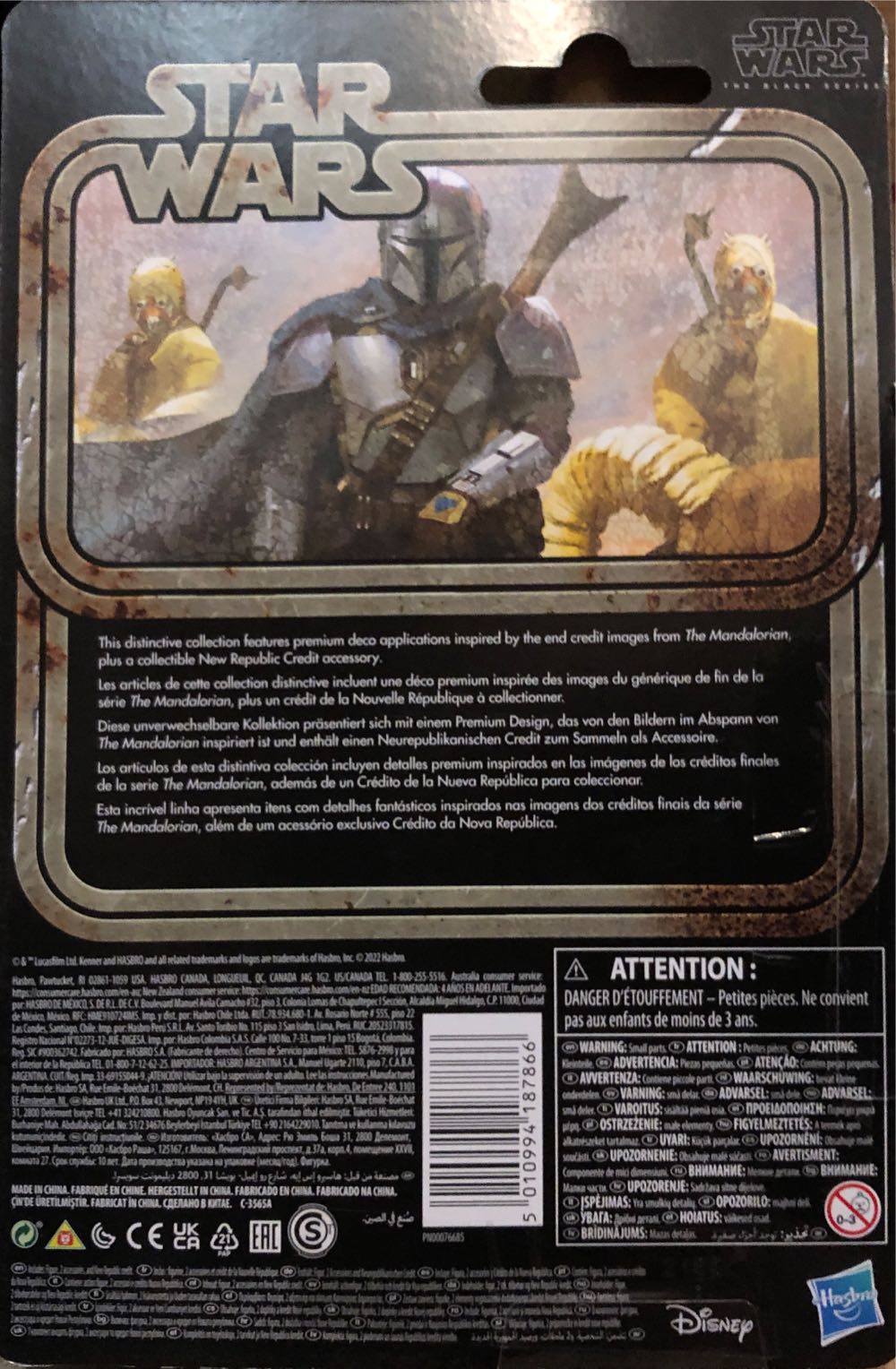 Black Series : Credit Collection Tusken Raider (The Mandalorian) - Disney/Hasbro (Star Wars) action figure collectible [Barcode 5010994187866] - Main Image 3