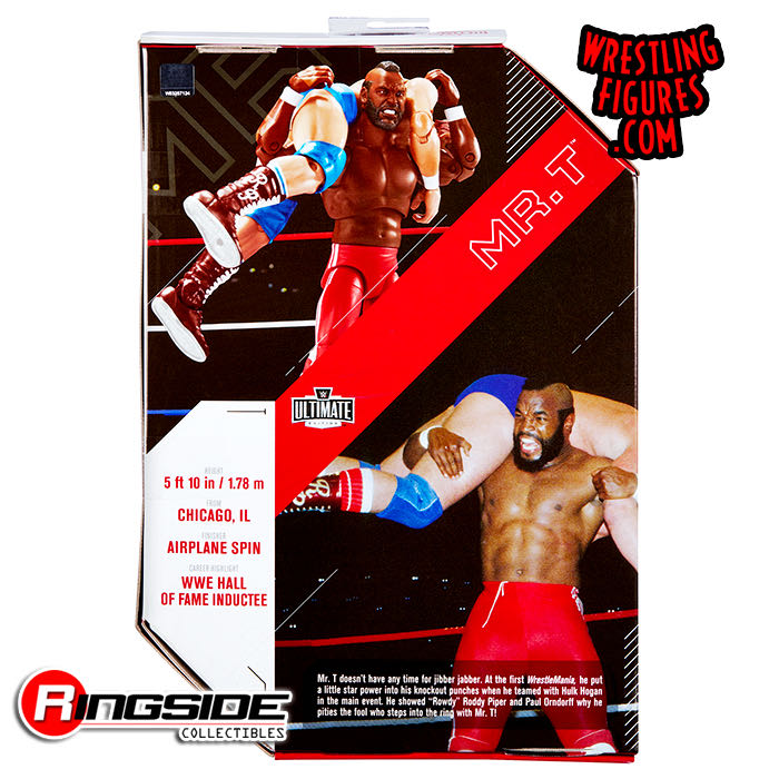 MR. T - WWE ULTIMATE EDITION 13 - Mattel (Attire Date: Mar. 31, 1985 @ WWF WrestleMania I) action figure collectible - Main Image 2