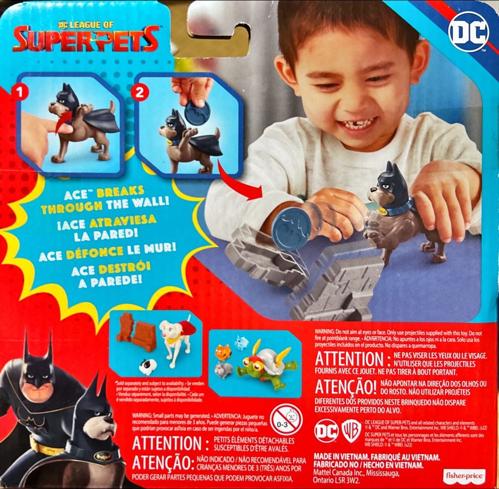 Legion Of Super-Pets: Ace The Bathound - fisher-price/ Mattel action figure collectible [Barcode 194735051304] - Main Image 3