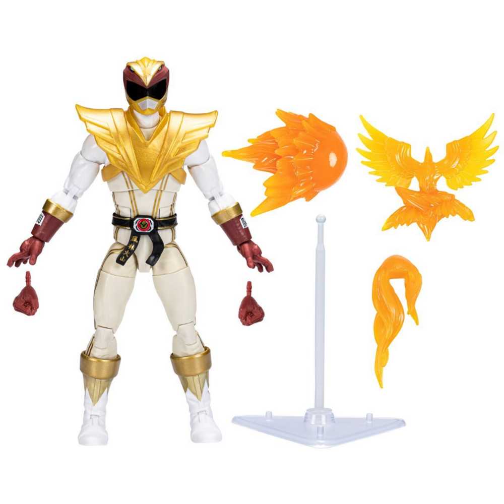 Mighty Morphin Power Rangers Lightning Collection Power Rangers X Street Fighter Morphed Ryu  - Hasbro (Power Rangers x Street Fighter) action figure collectible [Barcode 5010994152987] - Main Image 2