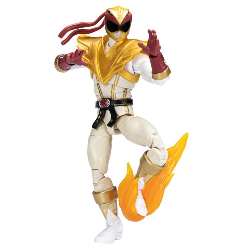 Mighty Morphin Power Rangers Lightning Collection Power Rangers X Street Fighter Morphed Ryu  - Hasbro (Power Rangers x Street Fighter) action figure collectible [Barcode 5010994152987] - Main Image 4