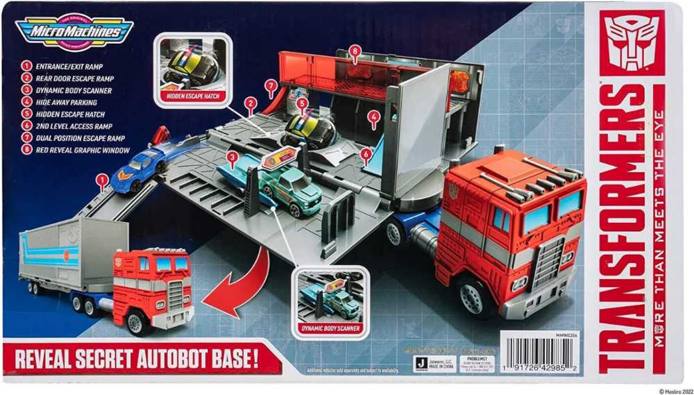 OPTIMUS PRIME Hauler Playset  - Hasbro (Transfomers) action figure collectible [Barcode 191726429852] - Main Image 2