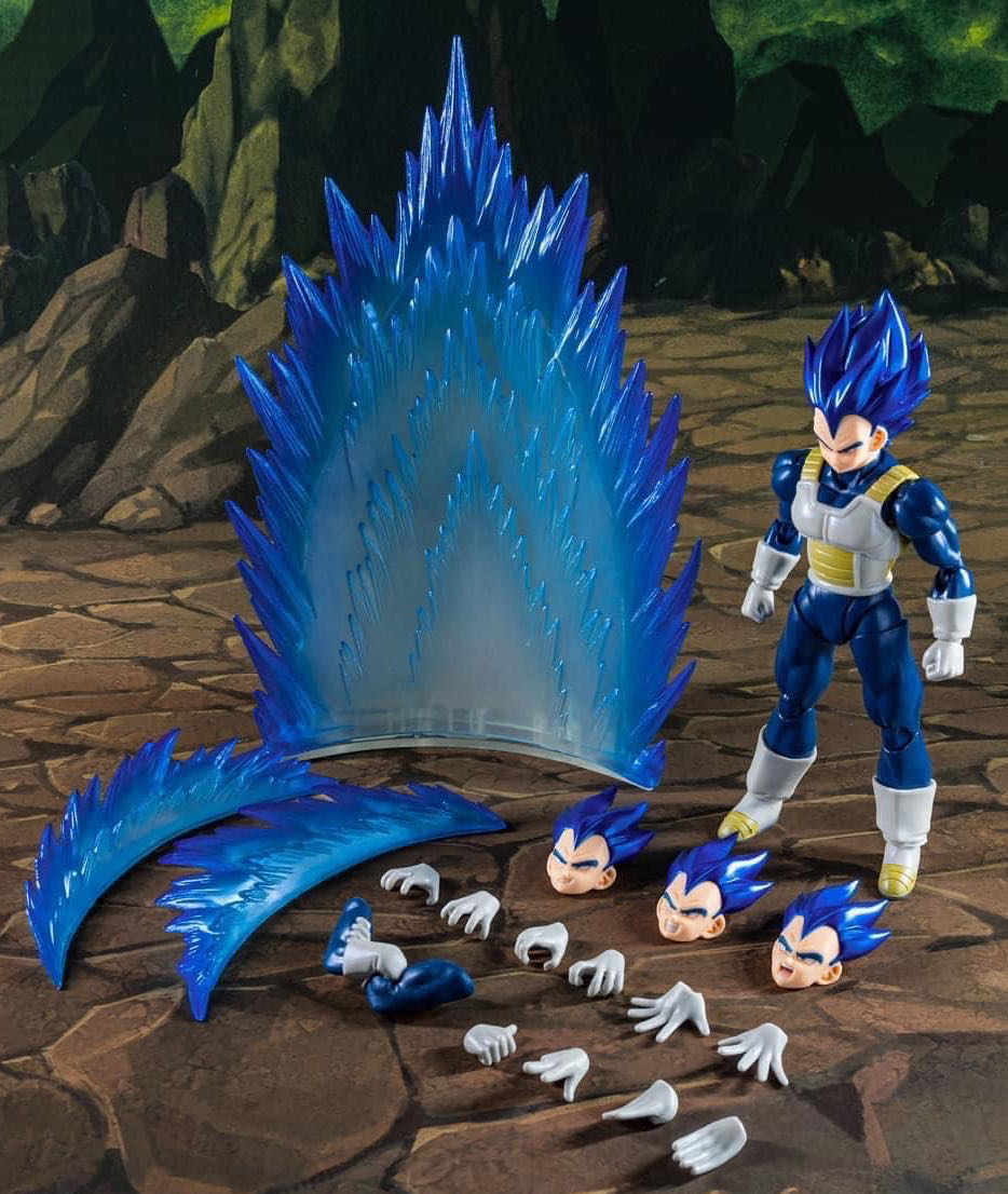 Dragon Ball: Super Saiyan Blue Evolved Vegeta (Deep Blue) - Demoniacal Fit (Dragon Ball Super) action figure collectible - Main Image 2