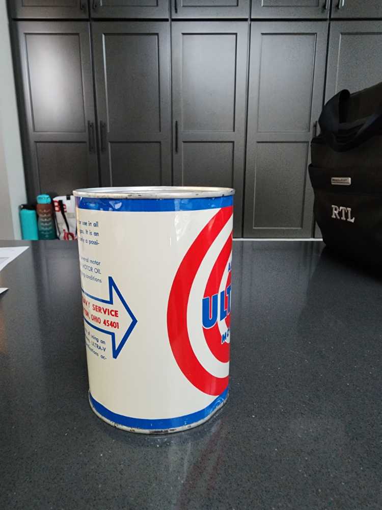 Alubco Ultra- V Motor Oil ( Full Can) (85)  action figure collectible - Main Image 4