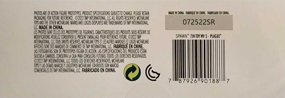 Plague - Spawn - McFarlane Toys (Spawn) action figure collectible [Barcode 787926901887] - Main Image 4