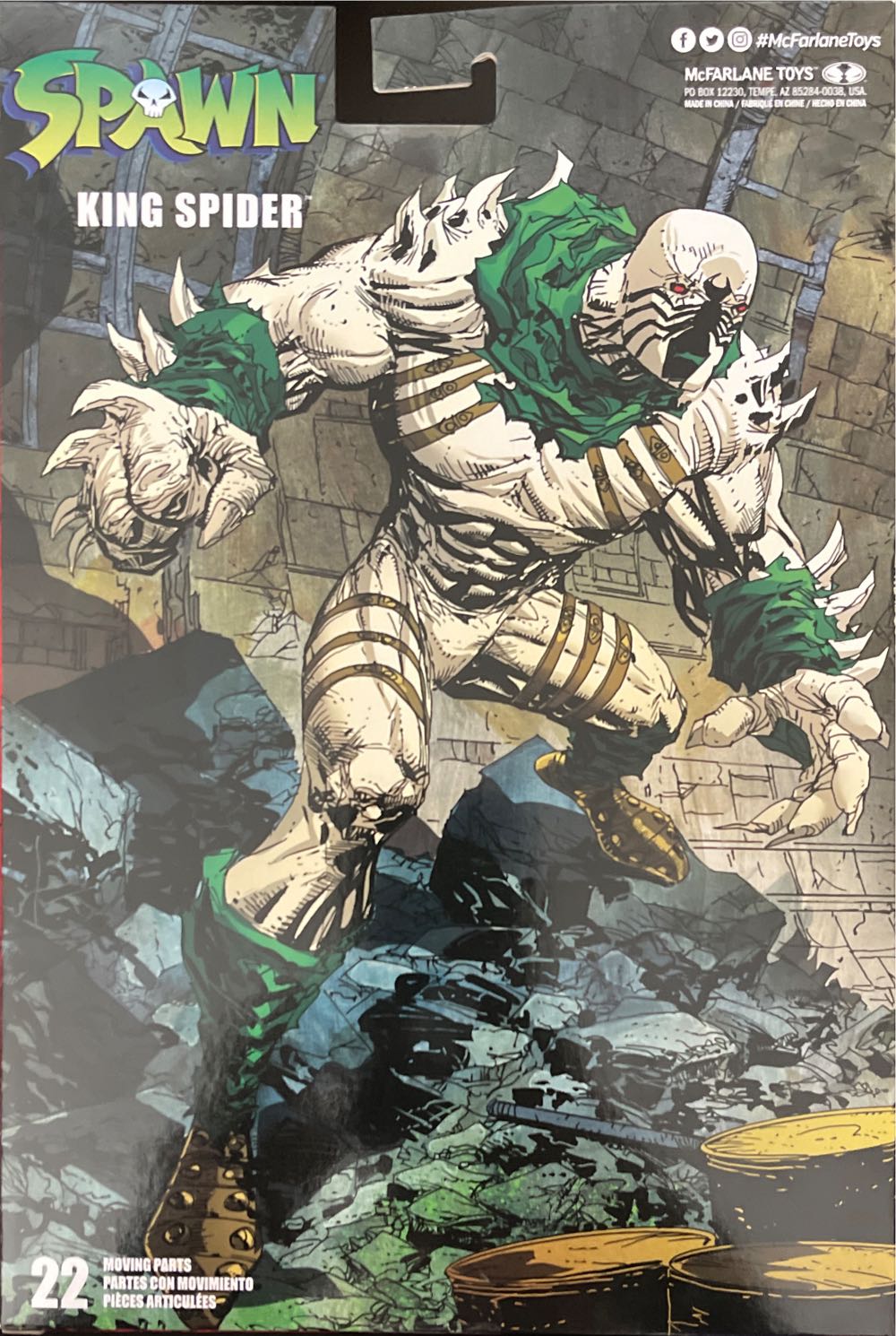 Spawn - King Spider - McFarlane Toys (Spawn) action figure collectible [Barcode 787926901870] - Main Image 3